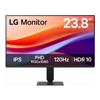 LG 23.8" (16:9) FHD IPS, HDMI, D-SUB, 100Hz, TILT, SLIM BEZEL, VESA, 3YR