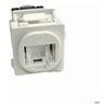RJ45 Keystone to Australian Style Bezel |10 Pack White