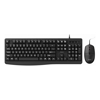 AOC KM170B/97 Wired Home & Office Keyboard + Mouse Combo 1.5M cables Black