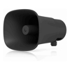 Ubiquiti AI Horn Speaker, Black,All-weather PoE 120 dB Horn Speaker With Advanced AI Alert FunctionalityVersatile Wall, Corner,Pole Mounting Options