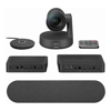 Logitech Rally 4K Ultra HD Video Conferencing Camera with Speaker & Mic Pod - Recommended up to 10 Seats