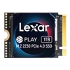 Lexar LNMPLAY002T-RNNNG Internal SSD Play 2TB M.2 2230 PCIe Gen 4x4 NVMe SSD up to 5200MB/s read, 4700MB/s write - 5 year limited warranty