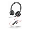 POLY BLACKWIRE 8225 STEREO MIC ROSOFT TEAMS CERTIFIED USB-C H EADSET USB-C/A ADAPTER