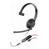 POLY BLACKWIRE 5210 MONAURAL U SB-C HEADSET 3.5MM PLUG USB- C/A ADAPTER