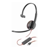POLY BLACKWIRE 3210 MONAURAL U SB-C HEADSET USB-C/A ADAPTER