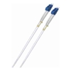 8ware 1m LC-LC OS2 Single Mode Dual-Core Fibre / Fiber Optic Cable UPC Duplex Armoured Low Smoke Zero Halogen (LSZH) Jacket White