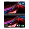 Verbatim 15.6" USB-C Full HD 1080p Dual Portable Monitor, HDMI, IPS