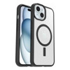 OtterBox React MagSafe Apple iPhone 17e /   iPhone 16e / iPhone 15 / iPhone 14 / iPhone 13 (6.1") Case Black Crystal (Clear/Black) ,7 Years Warranty