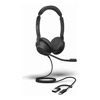 JABRA CORDED EVOLVE2 30 SE MS STEREO HEADSET, USB-A/C