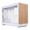 Lian Li PC-A3W-WDG, DAN-A3 White Beech Wood Edition Micro ATX Case, Tempered Glass, Drive Bays: 2x2.5" SSD, 1x2.5" SSD or 1x3.5" HDD, Expansion Slot: 4, Fan: 120mm, Motherboard Support: M-ATX/ITX, Whi