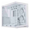 Lian Li PC-O11DMIV2FW, O11D MINI V2 Flow ATX Case, Tempered Glass, Drive Bays: 2x2.5" SSD or 2x3.5"HDD, Expansion Slot: 5, Fan: 120mm, Motherboard Support:  ATX / Micro-ATX / Mini-ITX, White, 1 Year W