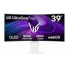 LG 39" UltraGear  OLED 240Hz WQHD Curved Smart Gaming Monitor, 3440x1440, 0.03ms, 800R, DCI-P3 98.5%, HDR10, G-SYNC, FreeSync Premium, USB-C, 65W
