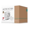 DeepCool AK700 VC WH Vapor Chamber Air Cooler, 7 Heat Pipes, 4-pin PWM, Intel LGA1851/1700/1200/115x, AMD AM5/AM4