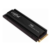Crucial T500 2TB Gen4 NVMe SSD Heatsink - 7400/7000 MB/s R/W 1200TBW 1440K IOPs 1.5M hrs MTTF Acronis True Image Creative Cloud PS5 ~MZ-V8P2T0CW