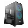 DeepCool CG580 MESH 2F High Airflow Dual Chamber ATX Case, 2 Pre-Installed Fans, USB3.0x2/Gen2 Type-Cx1/AudioMicx1