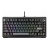 ASUS TUF Gaming K4 Magnetic - Black, magnetic switches, 8000Hz polling, 0.1-3.3mm actuation, RGB, hot-swappable, PBT keycaps, USB-C