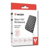 Verbatim 32024 Store'n'Go Mini Diamond SSD USB-C 512GB, USB 3.2 Gen 2, 1000MB/s Read/Write, USB Flash Drive, External SSD