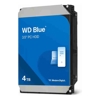 Western Digital Blue PC Desktop Hard Drive - 4TB, 3.5-inch SATA HDD, 5400 RPM, CMR, 128MB cache, up to 185MB/s