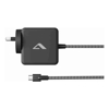 ALOGIC Rapid Power 100W Wall GaN Charger - USB-C Fixed Cable Black