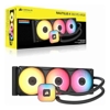 Corsair NAUTILUS II 360 RS ARGB Liquid CPU Cooler - Black, 360mm Rad, FlowDrive 2S Pump,  Fits AMD AM5/AM4  Intel LGA 1851/1700